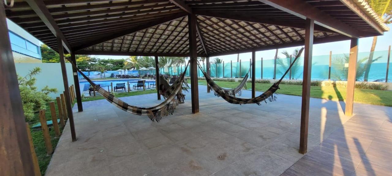 コンデFlat Pe Na Areia - Residencial Tabatingaアパートメント エクステリア 写真